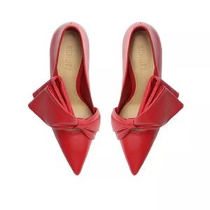 Schutz Judy Nappa Leather Pump NWT